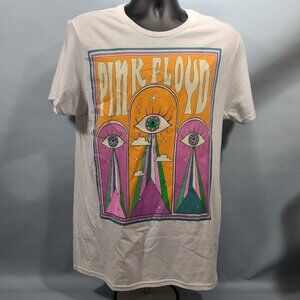 Pink Floyd Graphic T-Shirt White Men's Size Small New